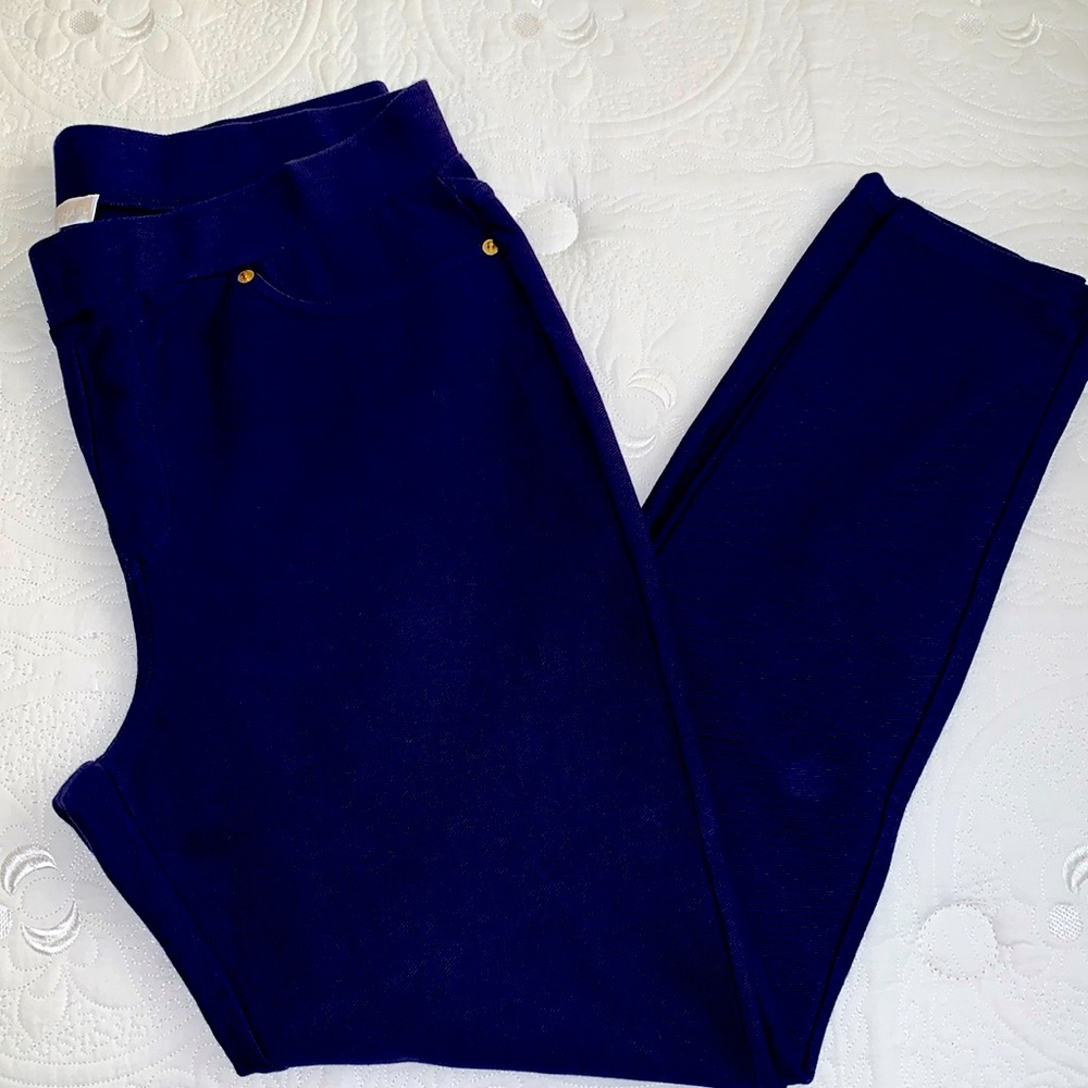 Michael by Michael Kors navy legging stretch Sz- XL